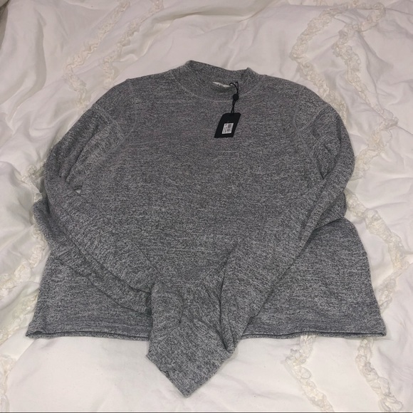 Rag & Bone Gray Top - Picture 3 of 8